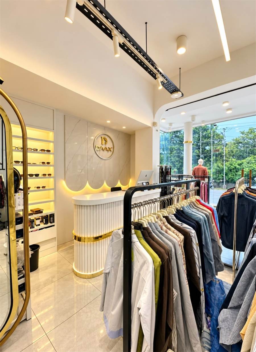 Inside DAAX Clothing Store Pattambi
