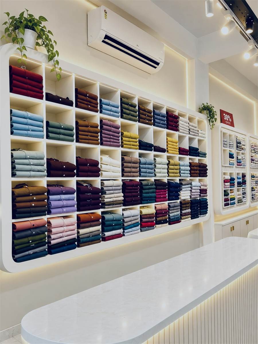 Inside DAAX Clothing Store Thrissur