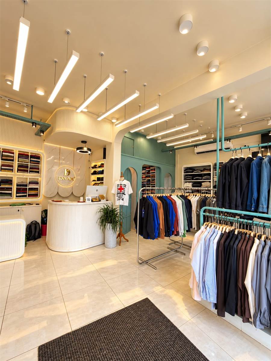 Inside DAAX Clothing Store Valanchery